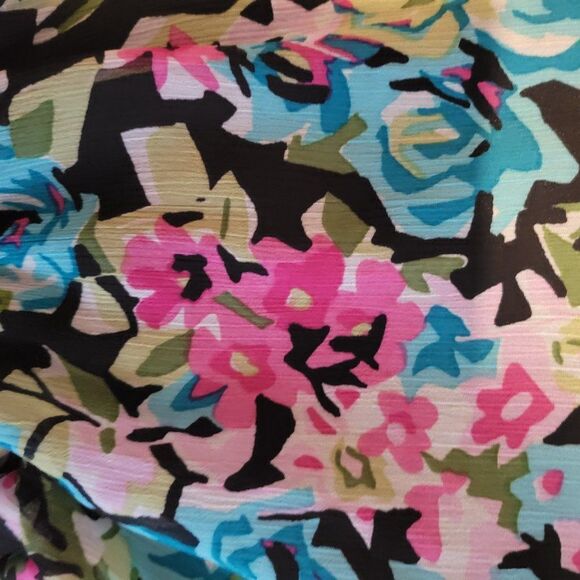 * AQUA FLORAL MINI DRESS PRETTY COLORS final discount - Picture 7 of 13